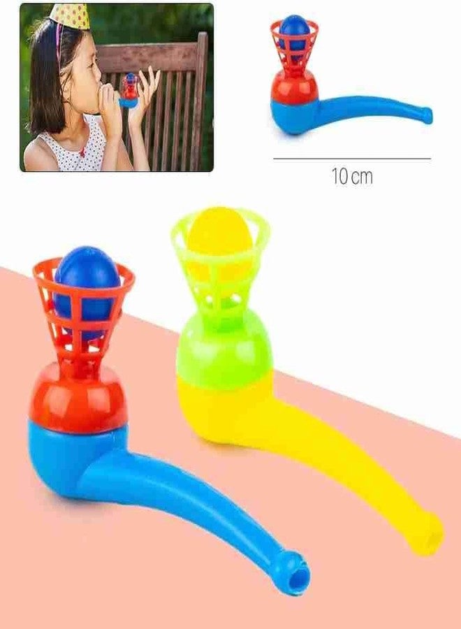 Royals Return Gift Floating Ball Toy Air Suspension Blowing Ball Party Game Blow Pipe for Kids Baby Toddler (Random Color) (Pack of 3) - Image 5